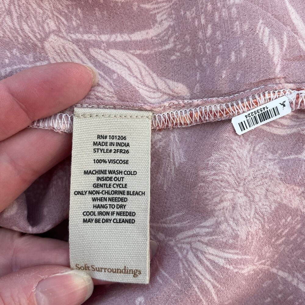 Soft Surroundings Women Patchwork Multicolor Flor… - image 4